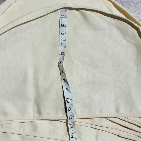 10pcs the container store natural cotton shoulder garment covers - Picture 8 of 8